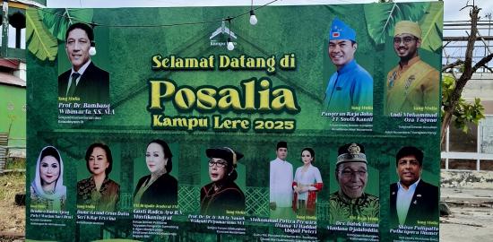 Tiga Pemuda, Satu Semangat: Kolaborasi Lintas Daerah Hidupkan Kembali Kearifan Lokal di Posalia Kampu Lere