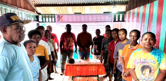 Dukungan Program MBG dan Jaga Kamtibmas Sasar Mama-Mama Papua