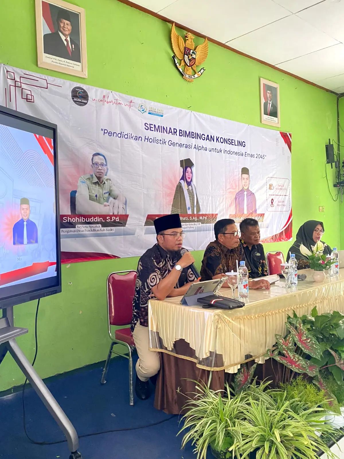 Respons Positif Menggema Pasca Seminar Bimbingan Konseling IIBSA dan MGBK Kabupaten Kediri
