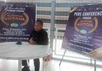 Raih 'Akreditasi Unggul', UNIMUDA Sorong yang Pertama dan Satu -satunya di Papua Maluku