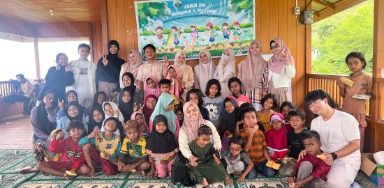 Komunitas Jalan Jiwa Sukses Melaksanakan Kegiatan 2M (Mengabdi dan Mengajar): Berbagi Ilmu, Menumbuhkan Semangat Belajar Generasi Muda