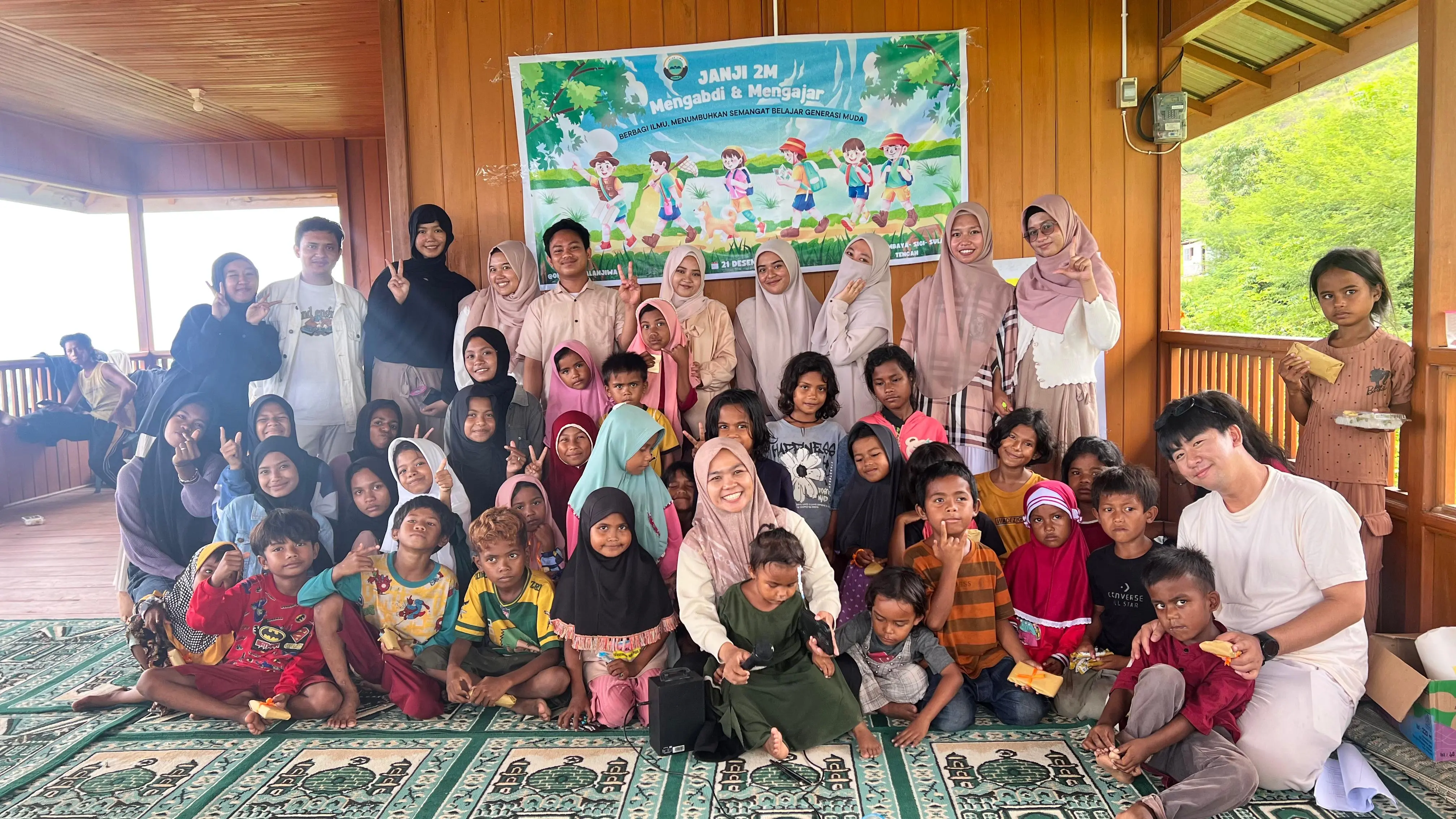 Komunitas Jalan Jiwa Sukses Melaksanakan Kegiatan 2M (Mengabdi dan Mengajar): Berbagi Ilmu, Menumbuhkan Semangat Belajar Generasi Muda