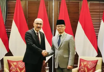 Menteri Luar Negeri RI Sugiono Terima Duta Besar Non-Residen Tajikistan, Ardasher Qodiri