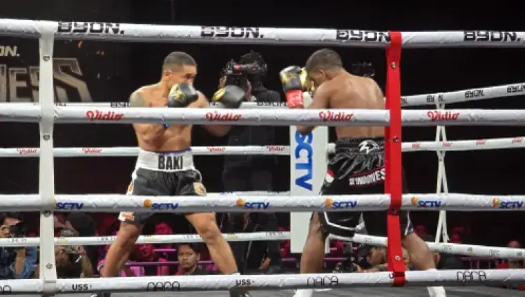 Ongen Saknosiwi Rebut Sabuk WBA Asia di BYON Madness 2025
