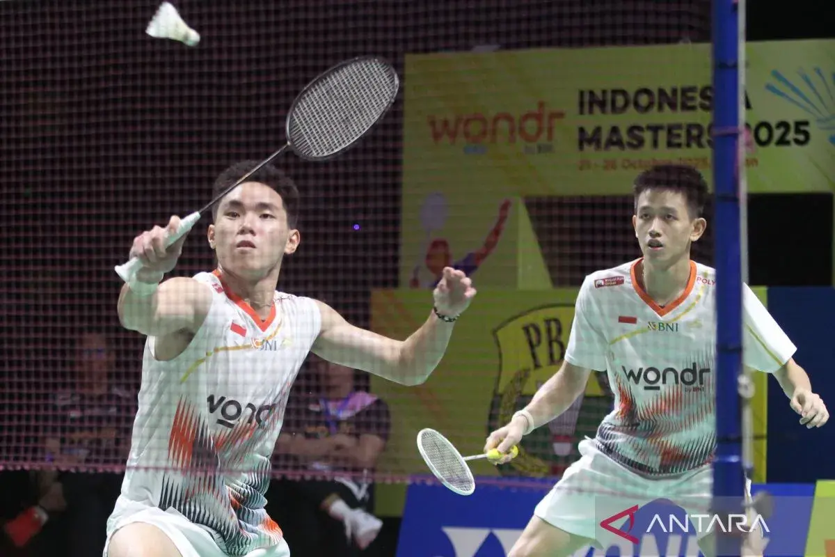 Raymond Indra/Nikolaus Joaquin Lolos Perempat Final Korea Masters 2025