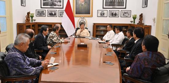 Presiden Prabowo Terima Delapan Pengusaha Besar, Bahas Perekonomian dan Investasi Nasional