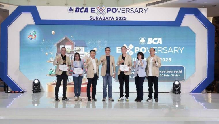 Rayakan HUT ke-68, BCA Tebar Bunga KPR Spesial 2,68% hingga DP 0% KKB dan KSM, untuk Arek Suroboyo di BCA Expoversary 2025