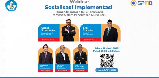 Ditjen PAUD Dasmen Mulai Sosialisasikan SPMB 2025 ke Pemda dan Dinas Pendidikan Seluruh Indonesia
