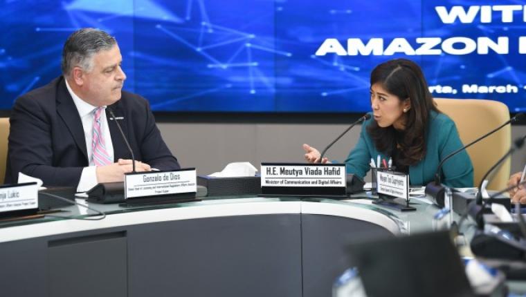 Komdigi Jajaki Kerja Sama dengan Amazon Kuiper Perluas Konektivitas Digital Wilayah 3T