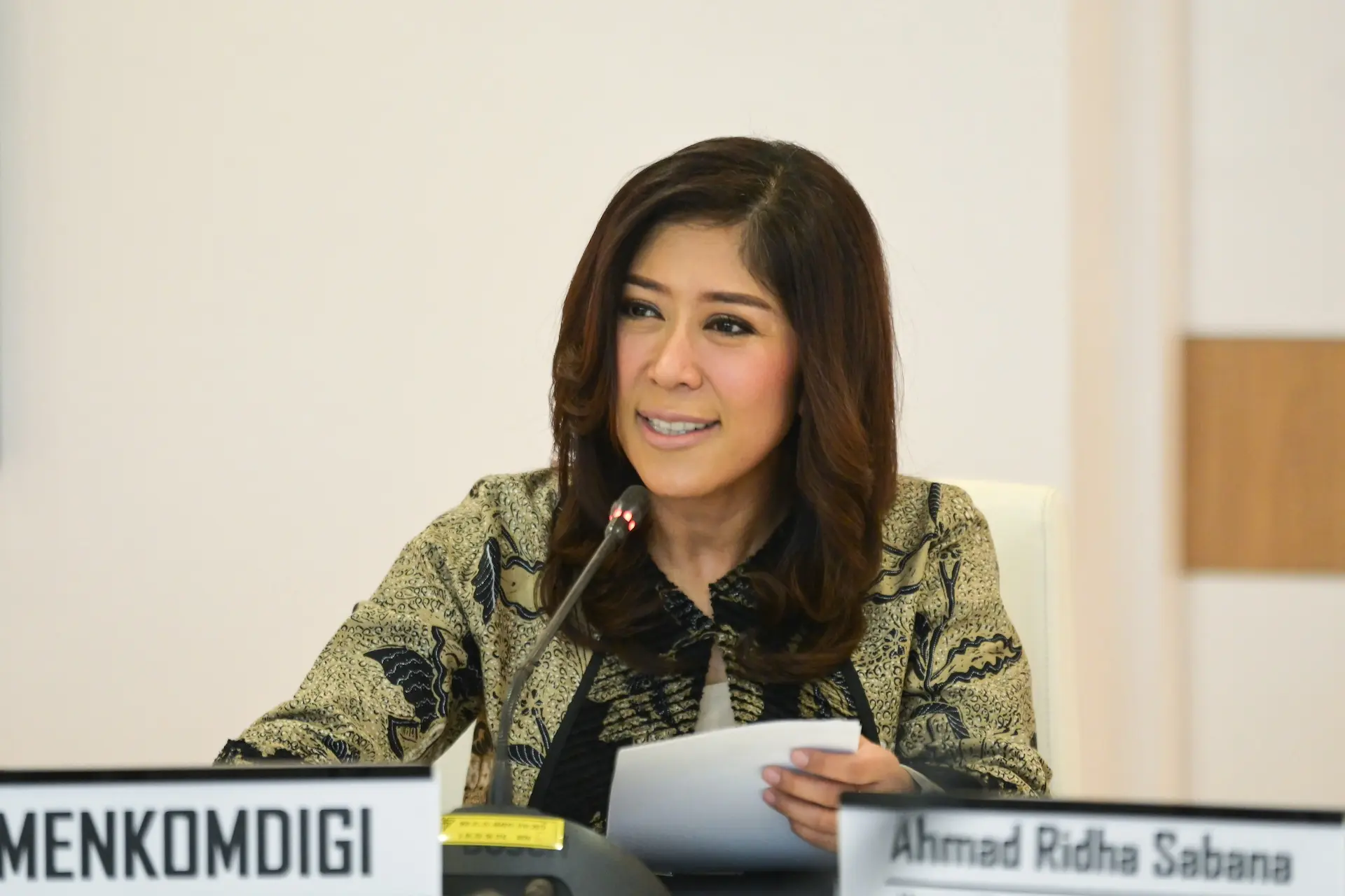 Menkomdigi Meutya Hafid Tegaskan Pentingnya Perlindungan HAKI untuk Digitalisasi UMKM