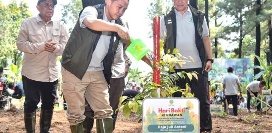 Hari Bakti Rimbawan: Momen Refleksi untuk Jadikan Hutan Lestari dan Sumber Kesejahteraan Masyarakat