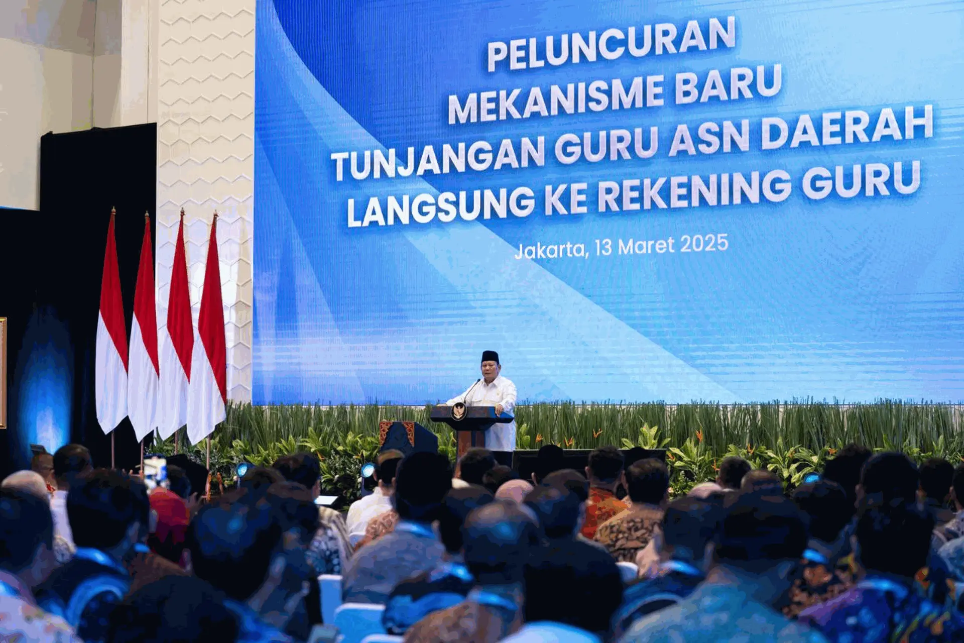 Pemerintah Luncurkan Kebijakan Penyaluran Tunjangan Guru ASN Daerah Langsung Ke Rekening Guru