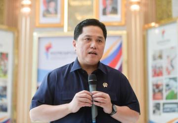Menteri Pemuda dan Olahraga (Menpora) Erick Thohir memastikan pemerintah segera mempercepat pembangunan