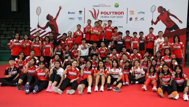 PB Djarum Juara Umum Polytron Muria Cup Sirnas C 2025