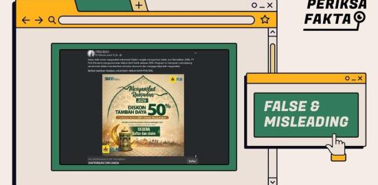 [SALAH] Hoaks Tautan Diskon Tarif Listrik & Tambah Daya Ramadhan 2026