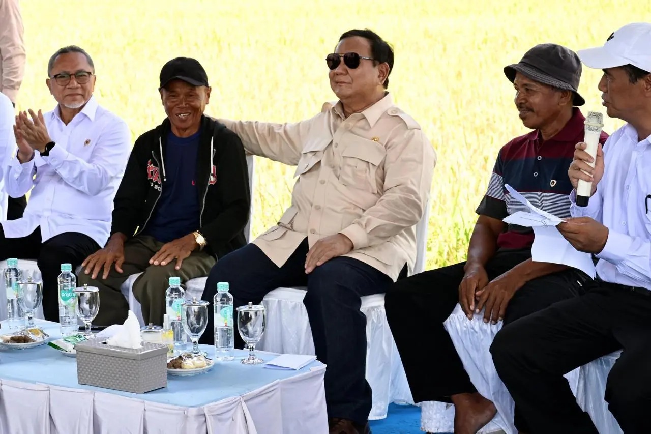 Presiden Prabowo Serap Aspirasi Petani se-Indonesia dalam Dialog Panen Raya Nasional