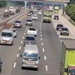 Peningkatan Arus Balik Libur Paskah di Tol Jakarta-Cikampek