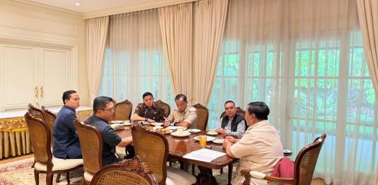 Presiden Prabowo Bahas Pemulihan Pascabencana dan Penugasan Awal Tahun di Widya Chandra