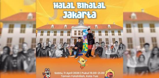 Halal Bihalal Jakarta: Merajut Kebhinekaan di Taman Fatahillah