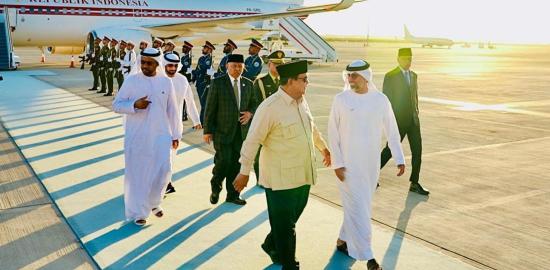 Presiden Prabowo akan Bertemu Presiden MBZ di Abu Dhabi