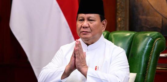 Presiden Prabowo Ucapkan Selamat Idulfitri 1446 Hijriah