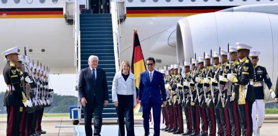 Presiden Jerman Tiba di Jakarta, Awali Kunjungan Kenegaraan Perkuat Kemitraan Strategis Indonesia–Jerman