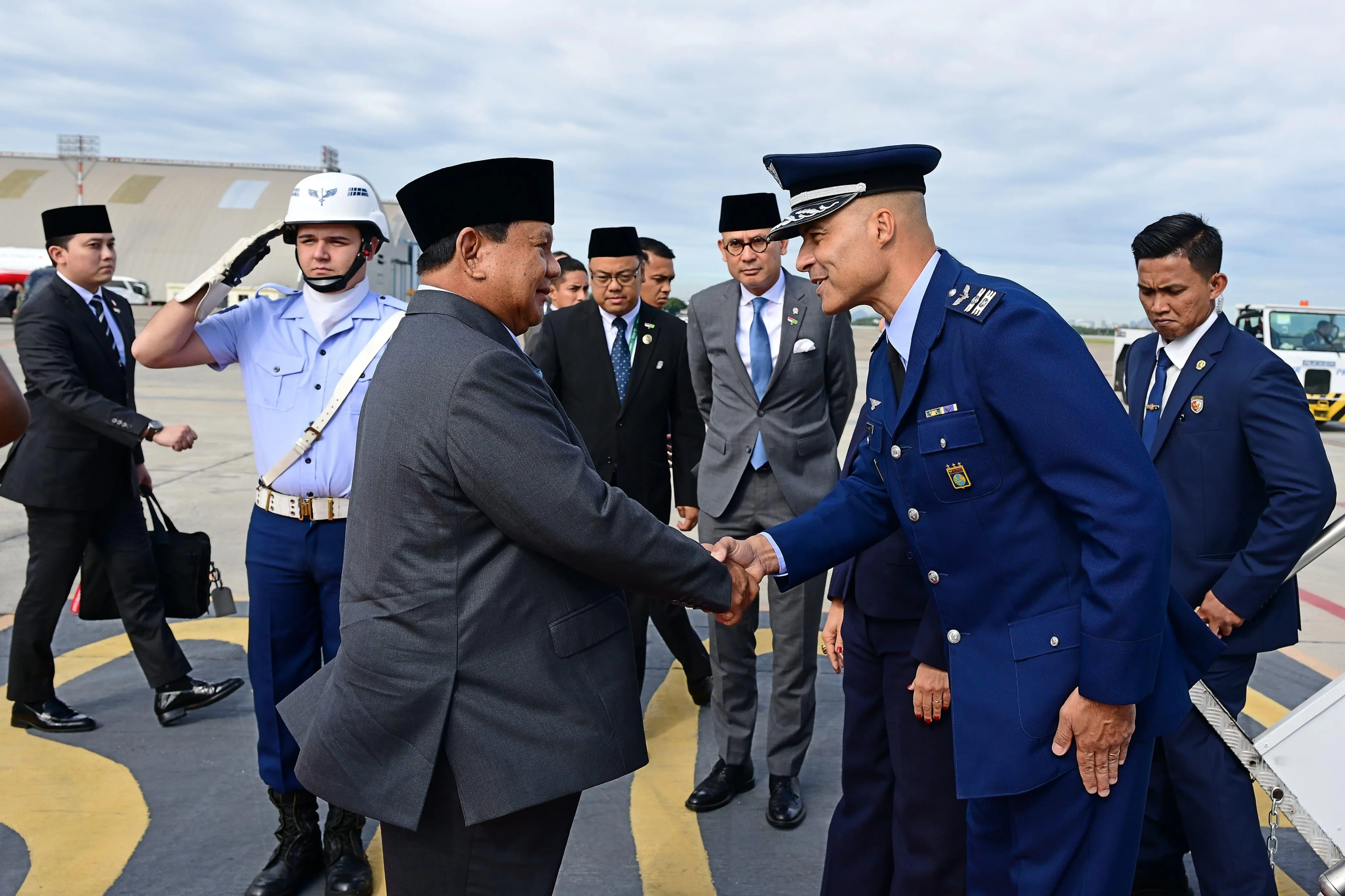 Pererat Hubungan Indonesia-Brasil, Presiden Prabowo Lanjutkan Lawatan Kenegaraan ke Brasilia