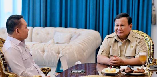 Presiden Prabowo Terima Jenderal Dudung Bahas Situasi Pertahanan dan Keamanan di Tengah Dinamika Global