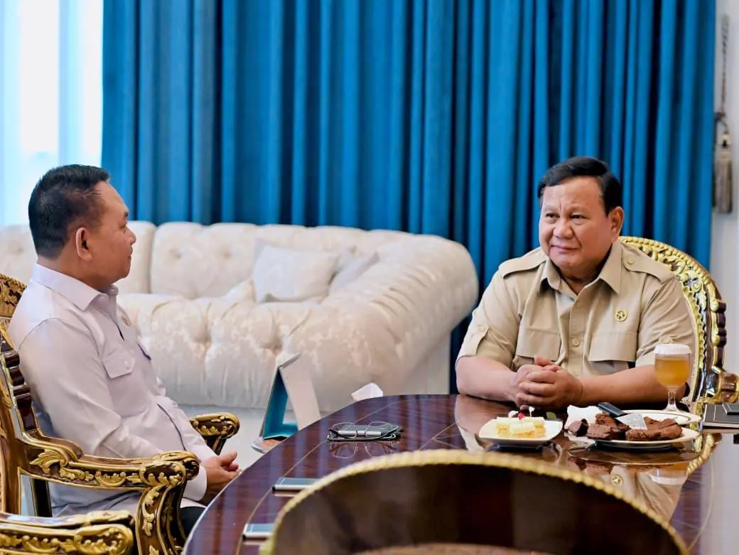 Presiden Prabowo Terima Jenderal Dudung Bahas Situasi Pertahanan dan Keamanan di Tengah Dinamika Global