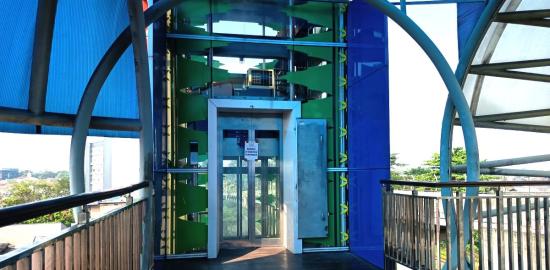 Perbaikan Lift JPO Lenteng Agung dalam Proses, Aksesibilitas Tetap Diprioritaskan