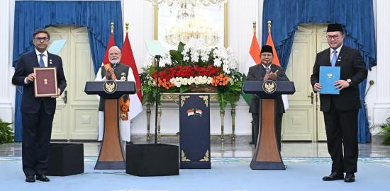 Indonesia-India Perkuat Kemitraan Strategis melalui 16 Kesepakatan Kerja Sama