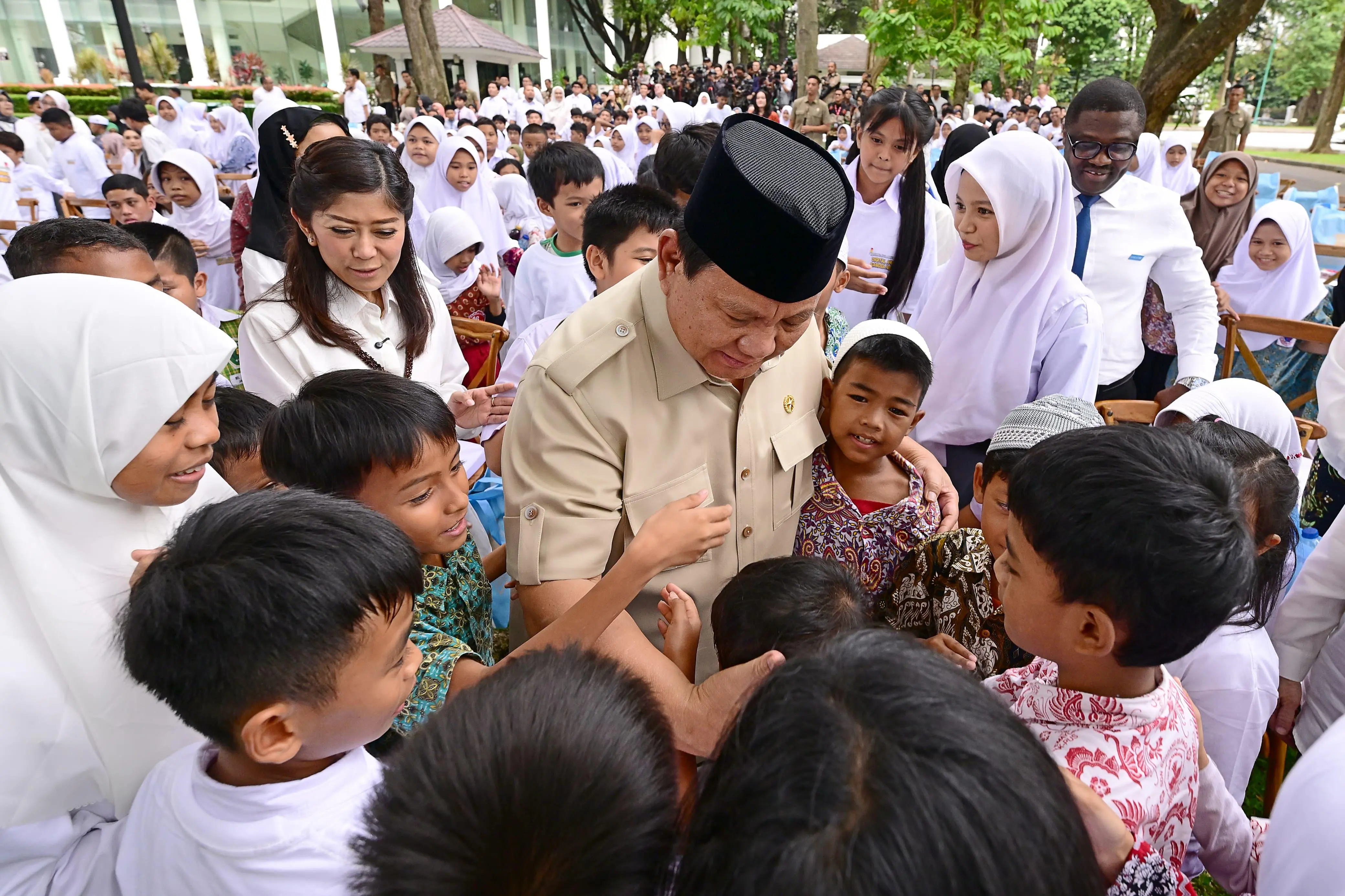 Presiden Prabowo Tegaskan Komitmen Bangun Generasi Sehat dan Cerdas