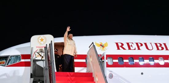 Presiden Prabowo Lawatan ke Kawasan Timur Tengah dan Turkiye