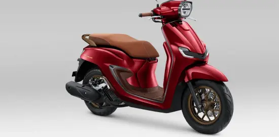 New Honda Stylo 160 Hadir dengan Warna Spesial Burgundy