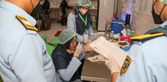 BKK Pastikan Makanan Jemaah di Embarkasi Sesuai Standar