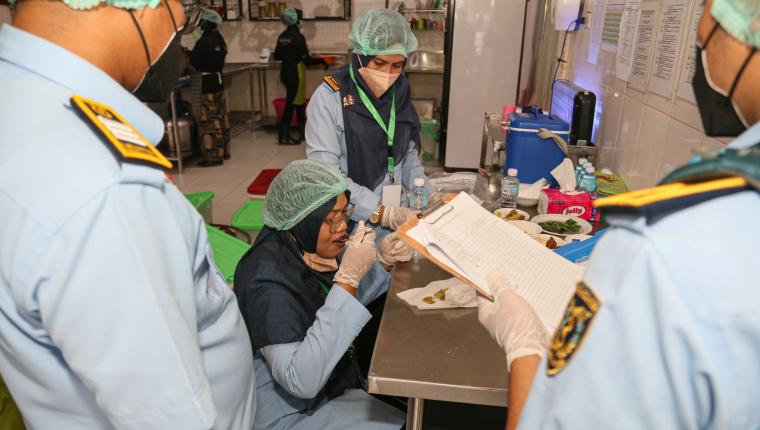 BKK Pastikan Makanan Jemaah di Embarkasi Sesuai Standar