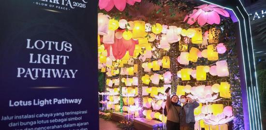 Festival Glow of Peace Perkuat Citra Jakarta Kota Global