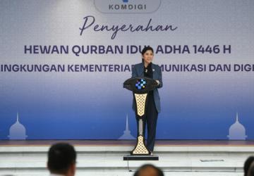 Kemkomdigi: 2.000 Mustahik Terima Manfaat Kurban