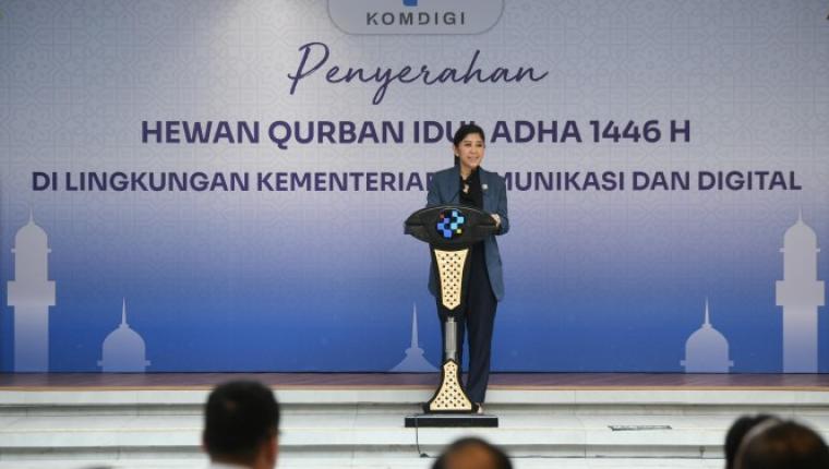 Kemkomdigi: 2.000 Mustahik Terima Manfaat Kurban