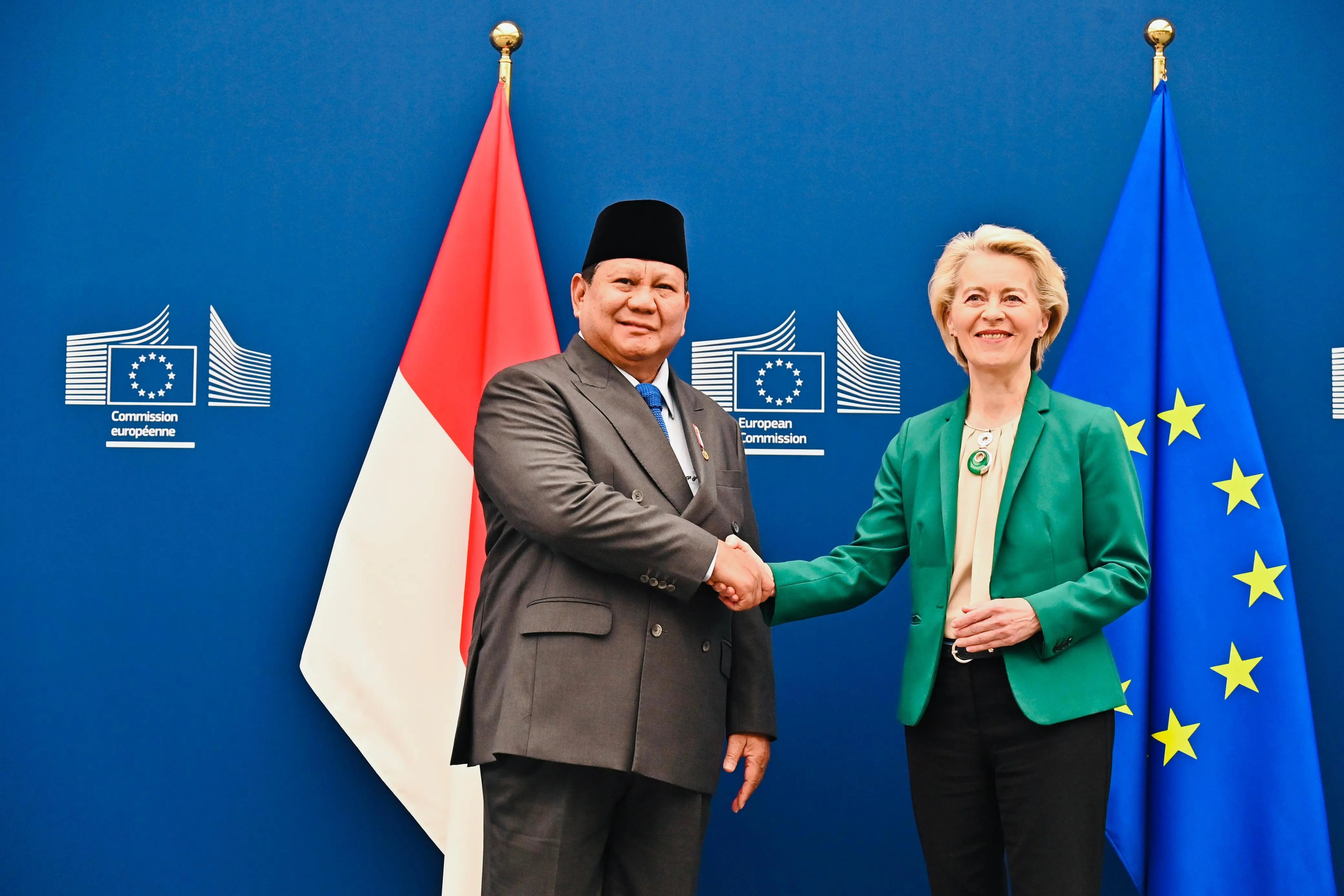 Presiden Prabowo Bertemu Presiden Komisi Eropa, Sepakati Perundingan IEU-CEPA