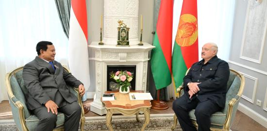 Bertemu Presiden Lukashenko di Ozyorny, Presiden Prabowo Bahas Kerja Sama Komoditas Strategis