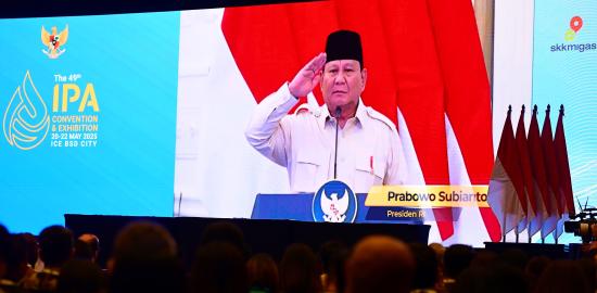 Presiden Prabowo Resmikan Konvensi dan Pameran IPA ke-49 Tahun 2025