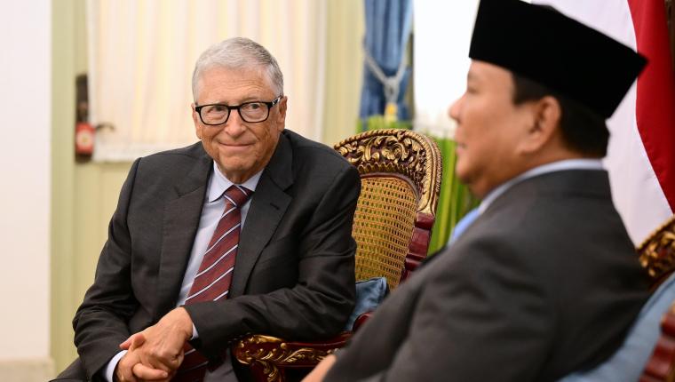 Bill Gates Puji Upaya Indonesia di Bidang Kesehatan dan Pertanian dalam Pertemuan dengan Presiden Prabowo