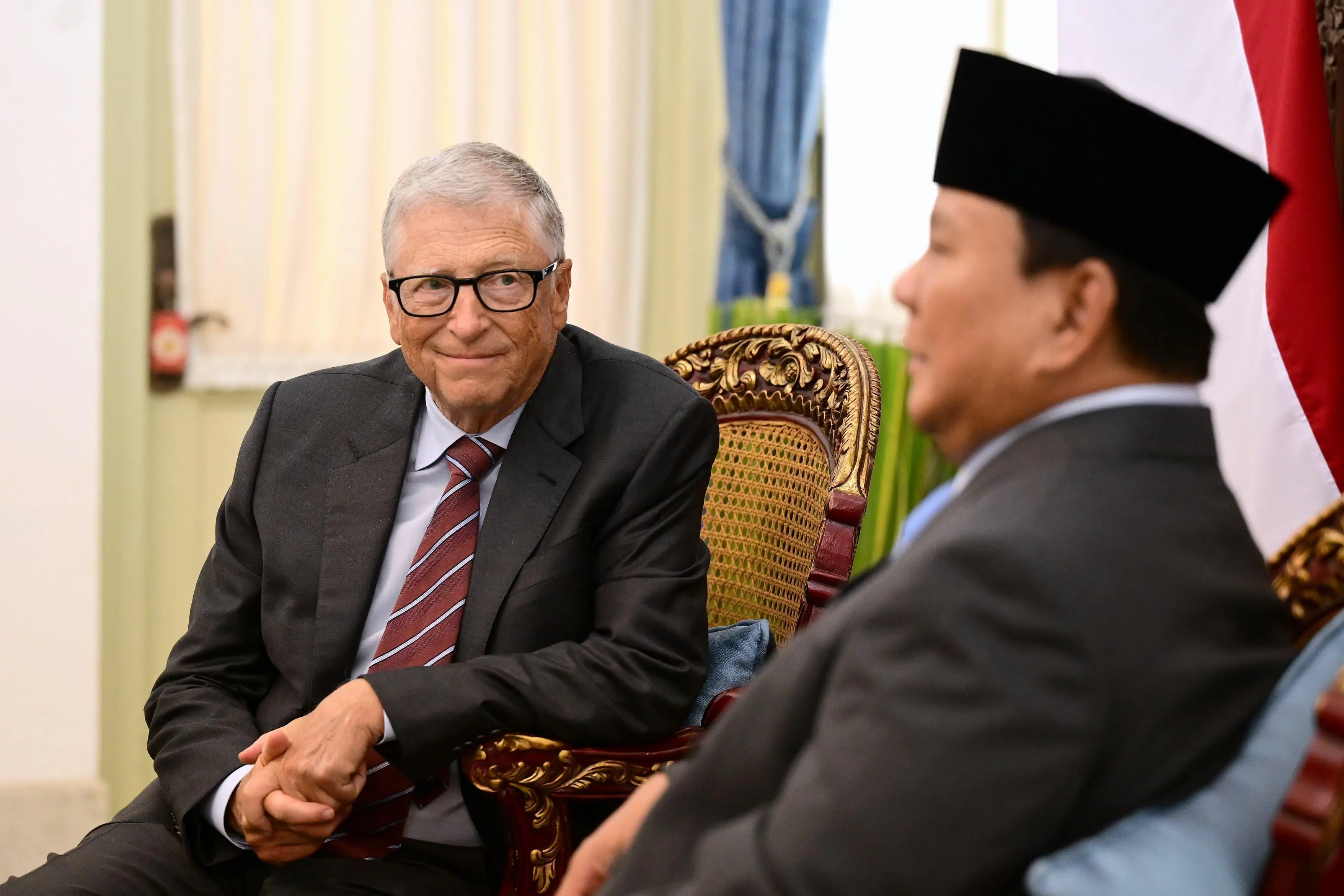Bill Gates Puji Upaya Indonesia di Bidang Kesehatan dan Pertanian dalam Pertemuan dengan Presiden Prabowo
