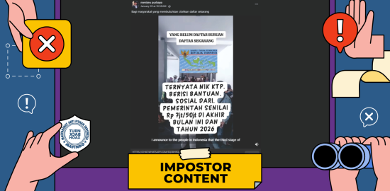 [PENIPUAN] Informasi Bantuan Sosial Pemerintah Rp7 Juta hingga Rp50 Juta Berbasis NIK KTP