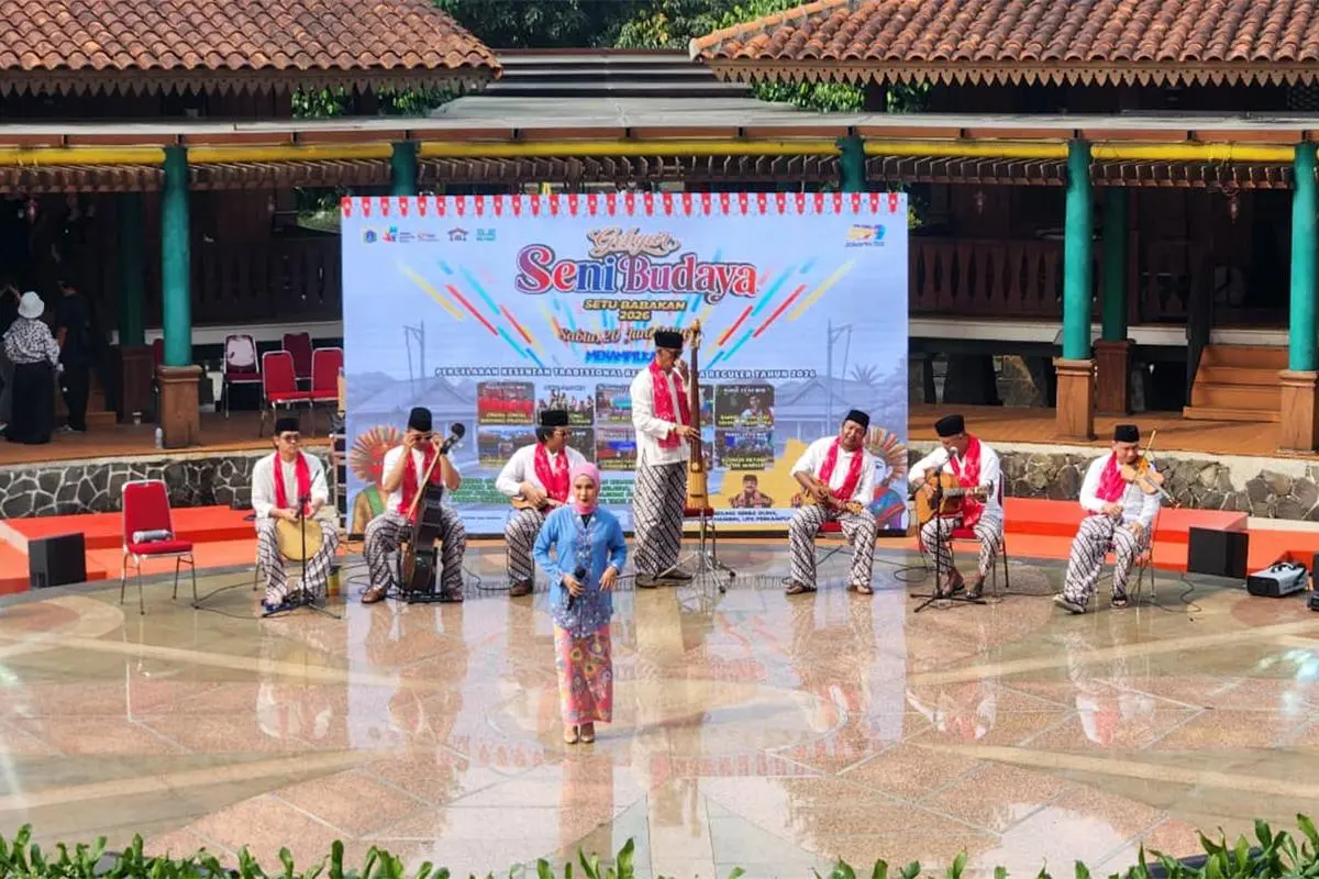Rayakan HUT Ke-499 Jakarta, Setu Babakan Gelar Gebyar Seni Budaya