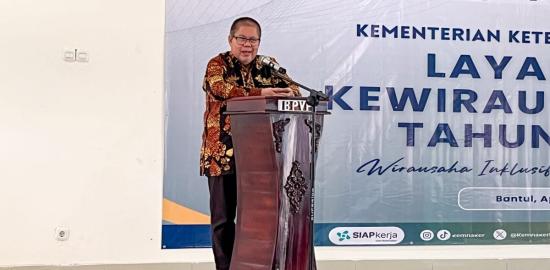 Kemnaker Perluas Kesempatan Kerja Disabilitas lewat Pelatihan Wirausaha
