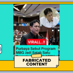 [SALAH] [SALAH Purbaya Sebut Program MBG Membebani APBN