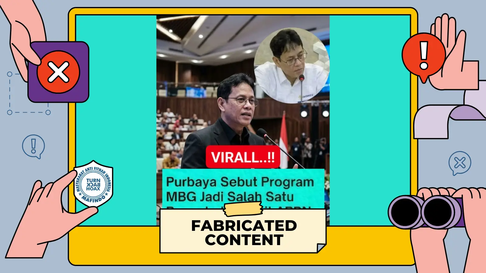 [SALAH] [SALAH Purbaya Sebut Program MBG Membebani APBN