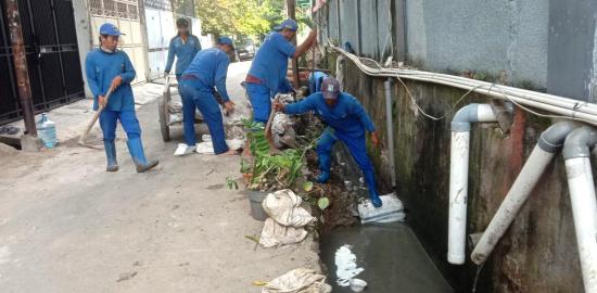 Normalisasi Saluran Jalan Morotai Selesai Awal Juni